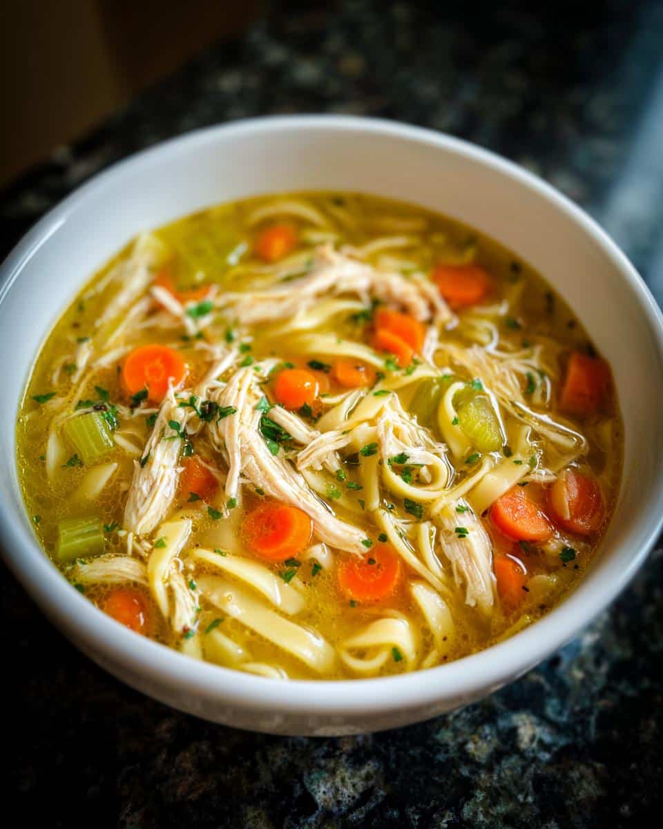 Cozy Homemade Chicken Noodle Bliss - detail 1