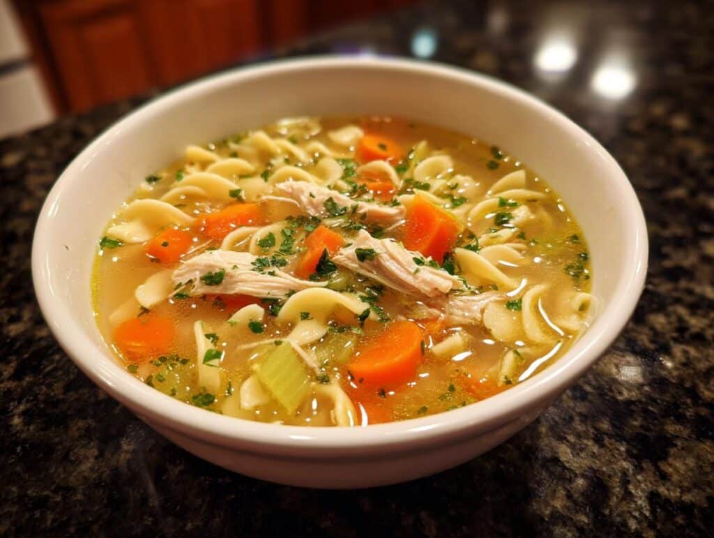 Cozy Homemade Chicken Noodle Bliss