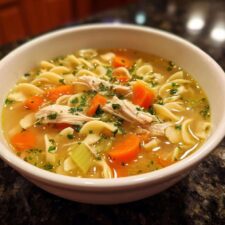 35-Minute Cozy Homemade Chicken Noodle Bliss That Heals