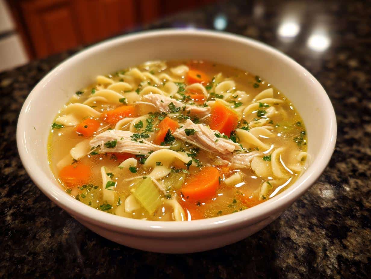 Cozy Homemade Chicken Noodle Bliss
