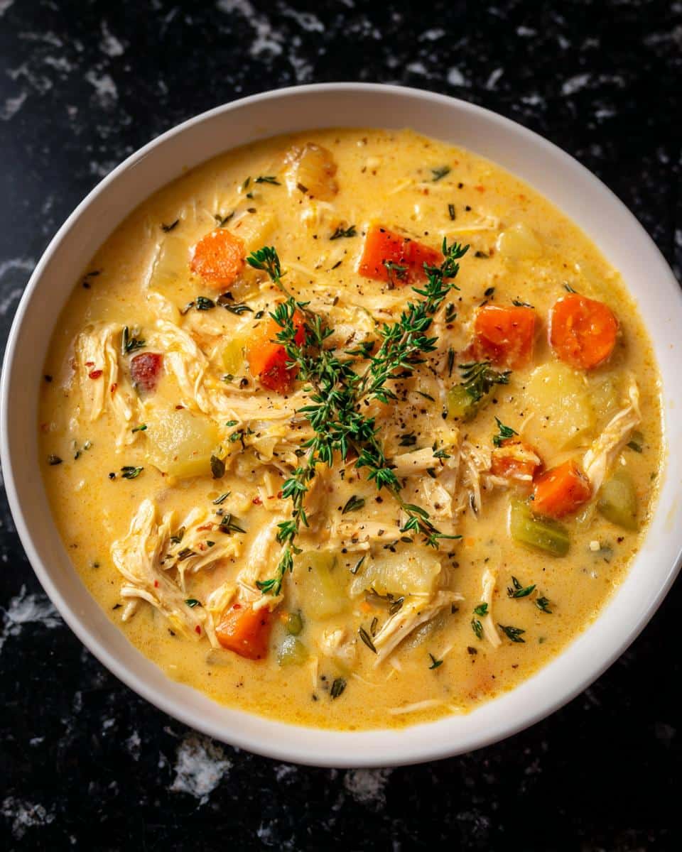 Cozy Winter Chicken Chowder - detail 1