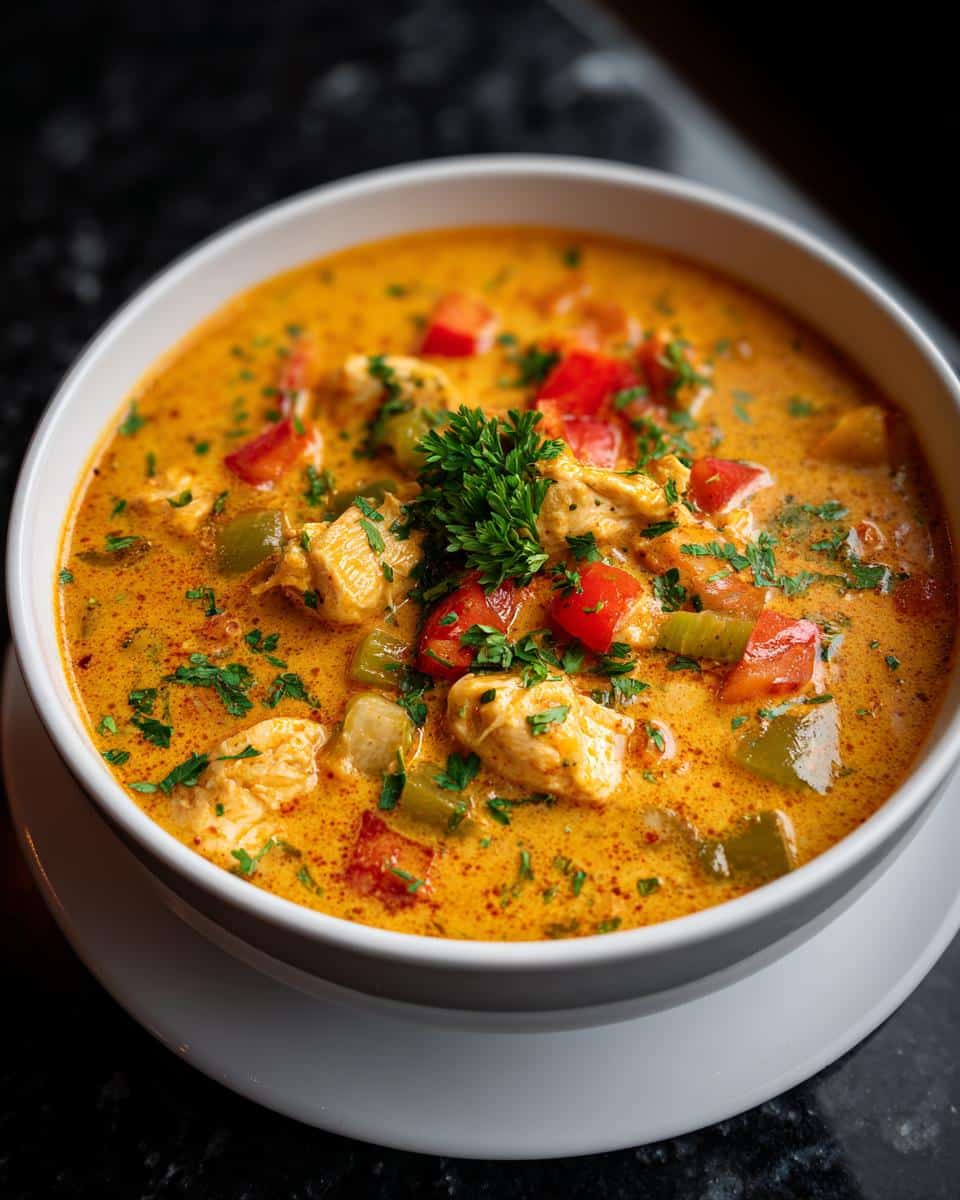 Creamy Cajun Chicken Soup - detail 1