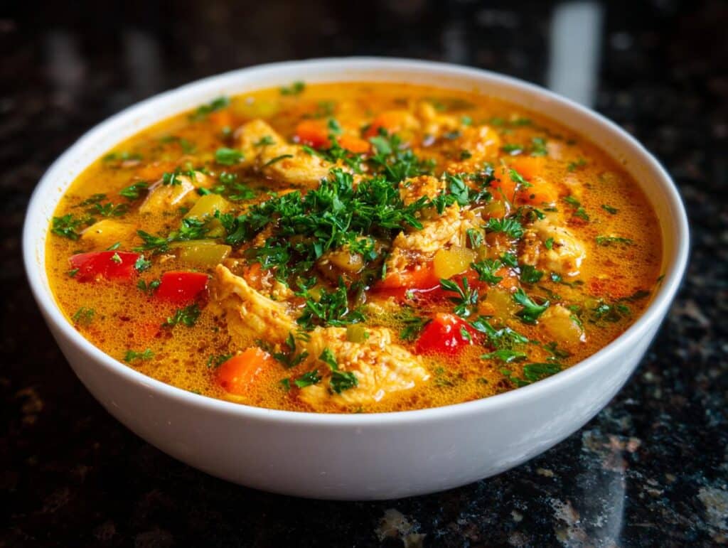 Creamy Cajun Chicken Soup