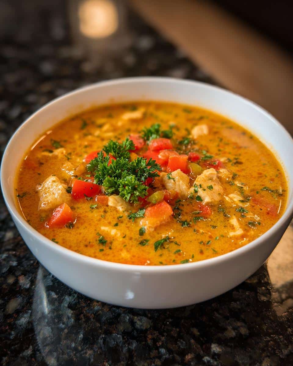 Creamy Cajun Chicken Soup - detail 4