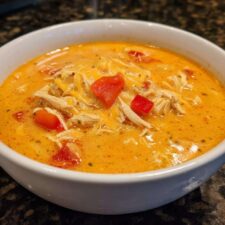 Creamy Cajun Ranch Chicken Soup