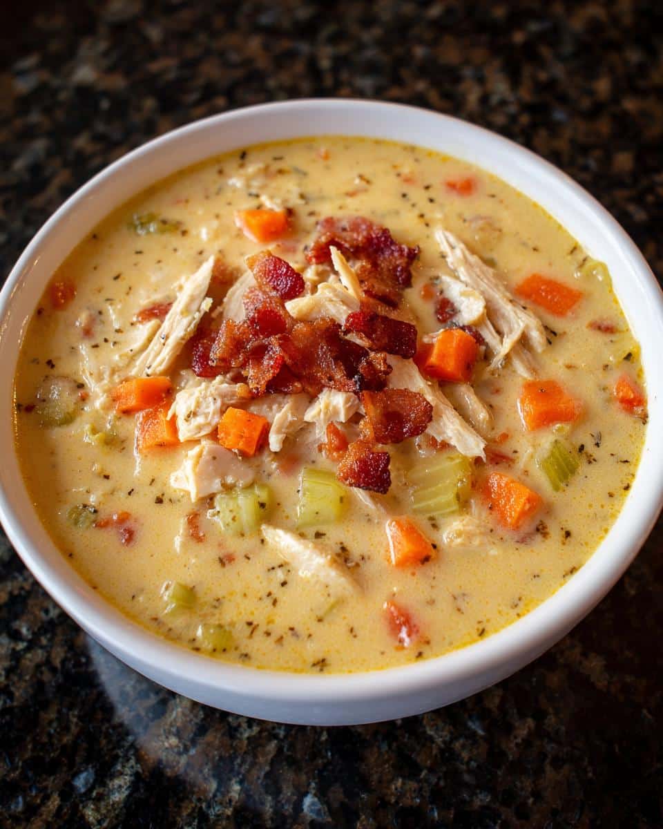 Creamy Chicken Bacon Chowder - detail 2