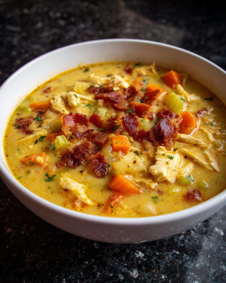 Creamy Chicken Bacon Chowder - detail 3