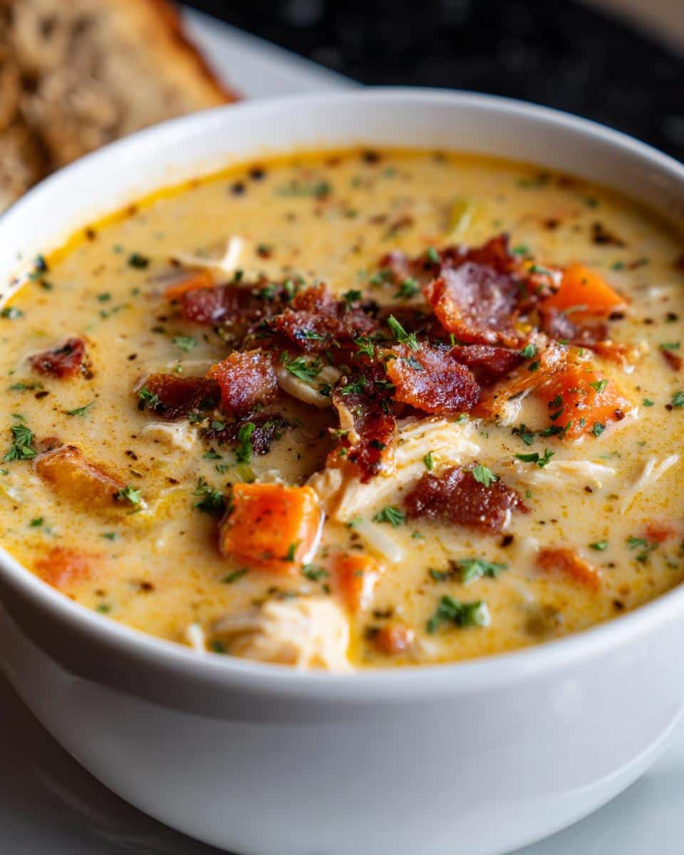 Creamy Chicken Bacon Chowder - detail 4
