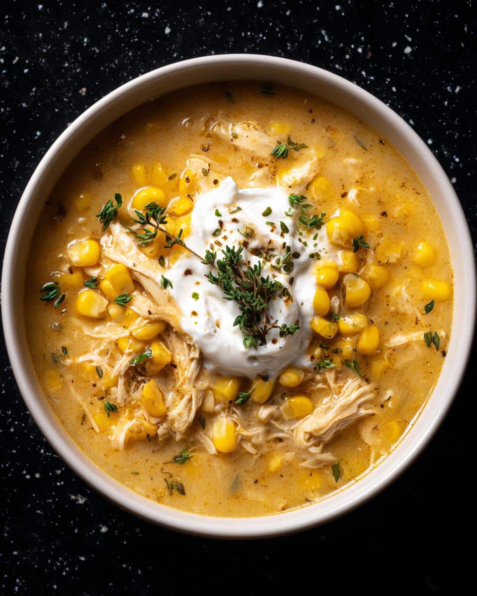 Creamy Chicken and Corn Soup - detail 1