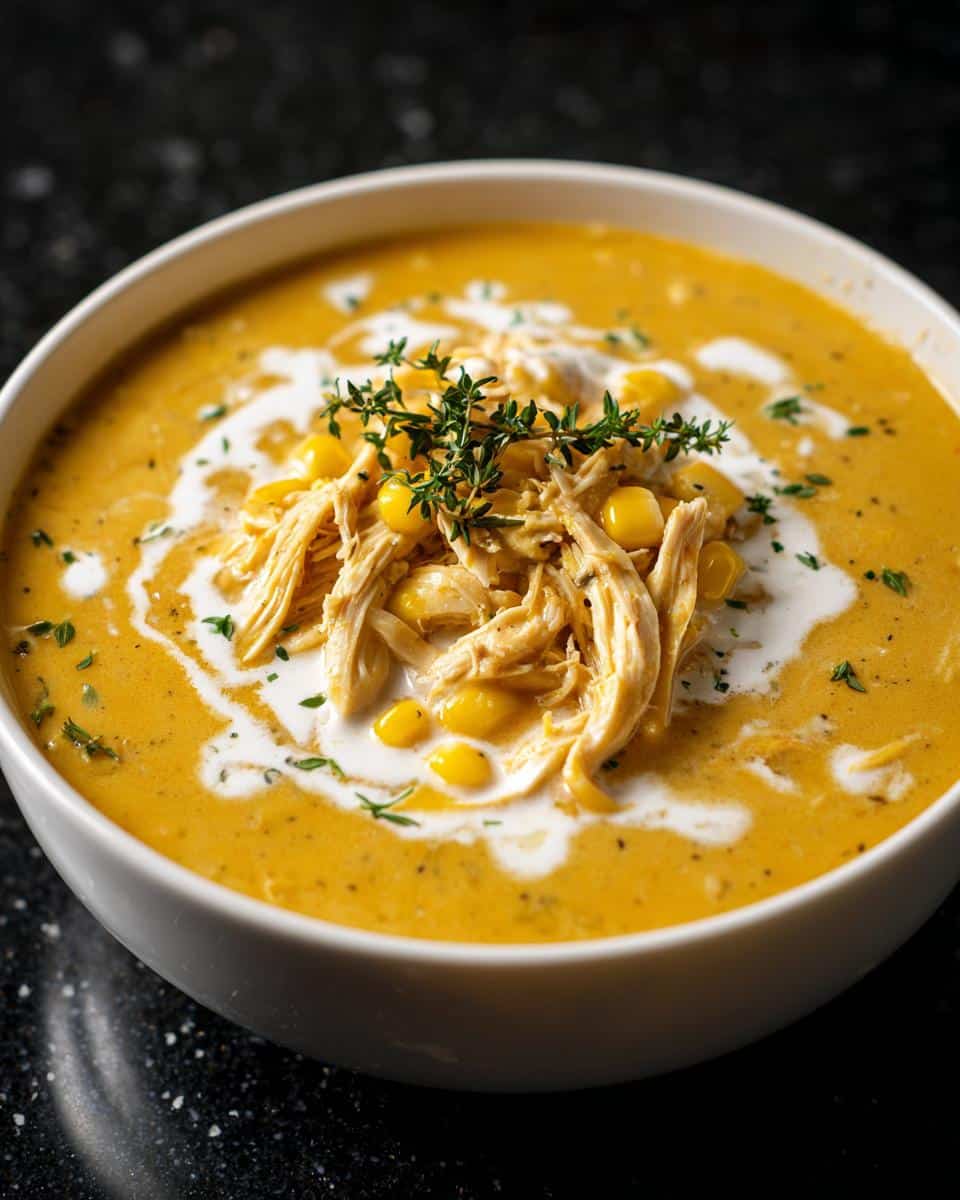 Creamy Chicken and Corn Soup - detail 3