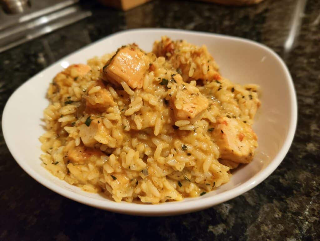 Creamy Chicken and Wild Rice Bowl