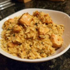30-Minute Creamy Chicken and Wild Rice Bowl You'll Crave