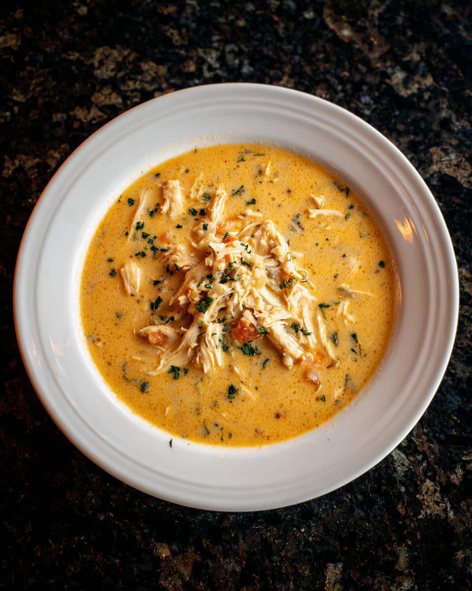 Creamy Parmesan Chicken Soup - detail 2