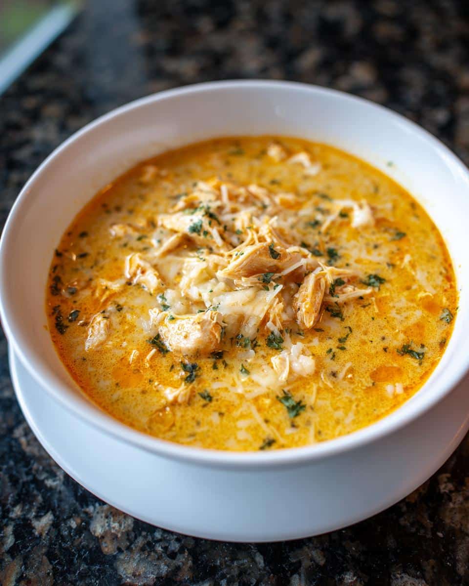 Creamy Parmesan Chicken Soup - detail 4