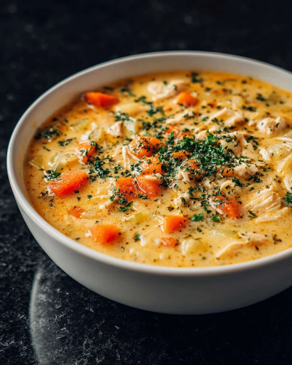 Creamy Ranch Chicken Soup - detail 4