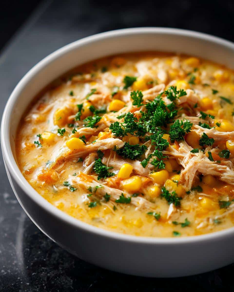 Creamy Ranch Corn Chicken Soup - detail 1