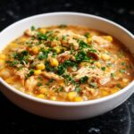 Creamy Ranch Corn Chicken Soup