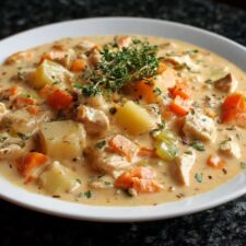 Creamy Roasted Garlic Chicken Chowder: 3 Heartwarming Secrets Inside!