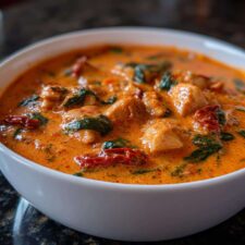30-Minute Creamy Sun-Dried Tomato Chicken Soup Magic