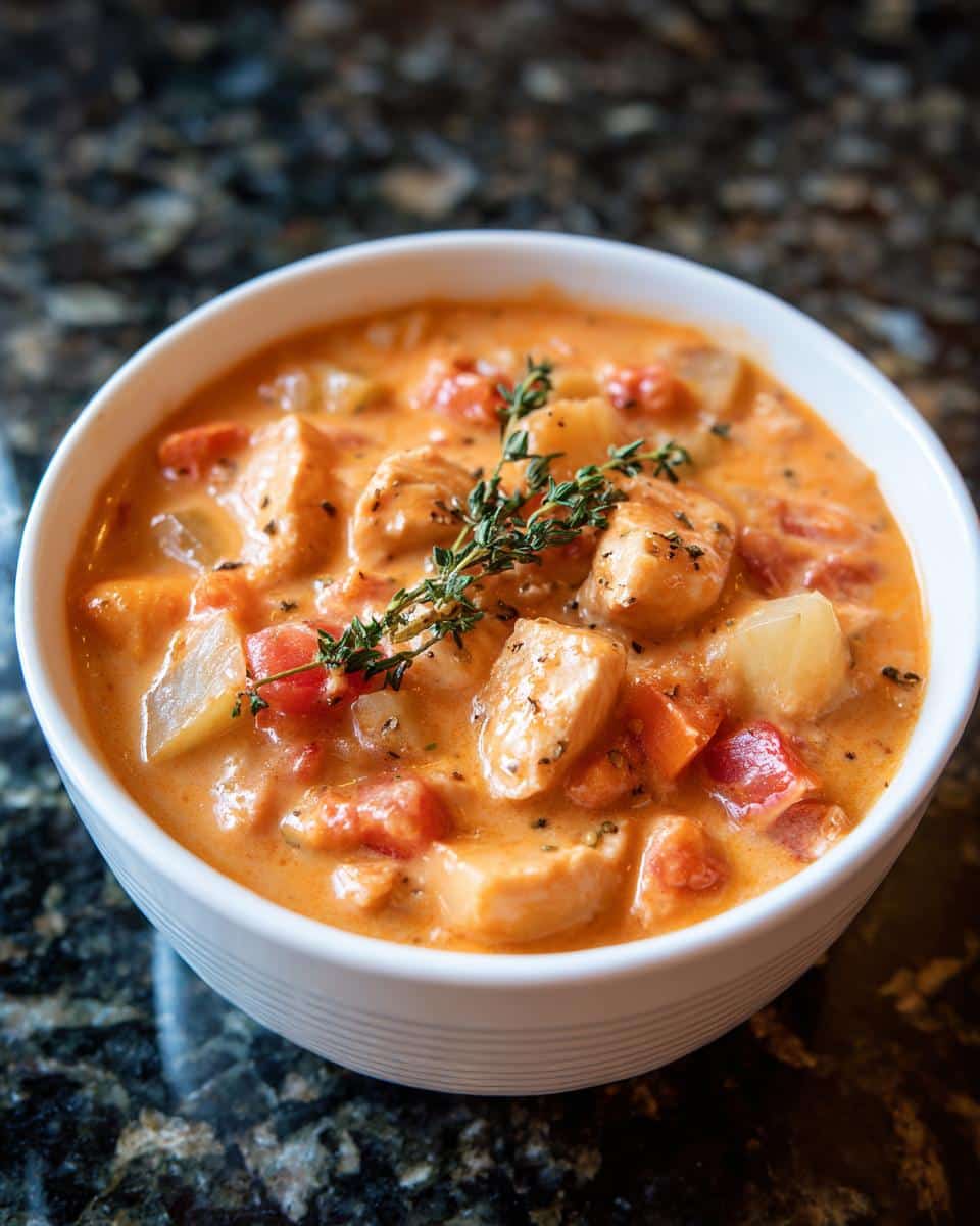 Creamy Tomato Chicken Chowder - detail 1
