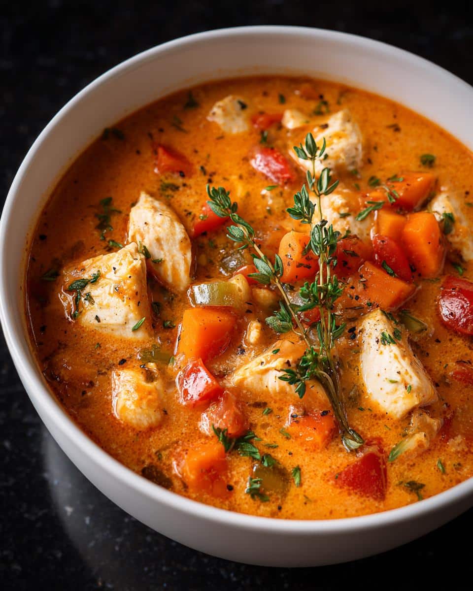 Creamy Tomato Chicken Chowder - detail 2