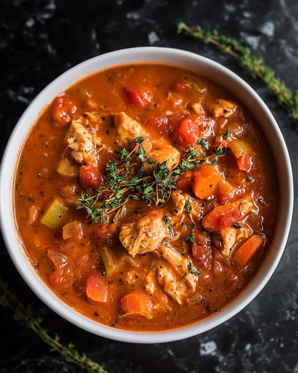 Creamy Tomato Chicken Chowder - detail 4