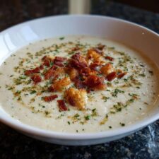 35-Minute Creamy White Bean Soup with Herb Salt - Pure Comfort