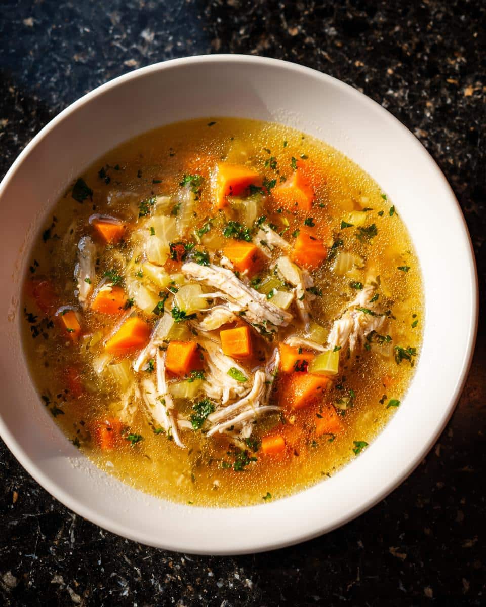 Crockpot Rotisserie Chicken Soup - detail 1