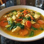 Healthy Healing Chicken Vegetable Soup