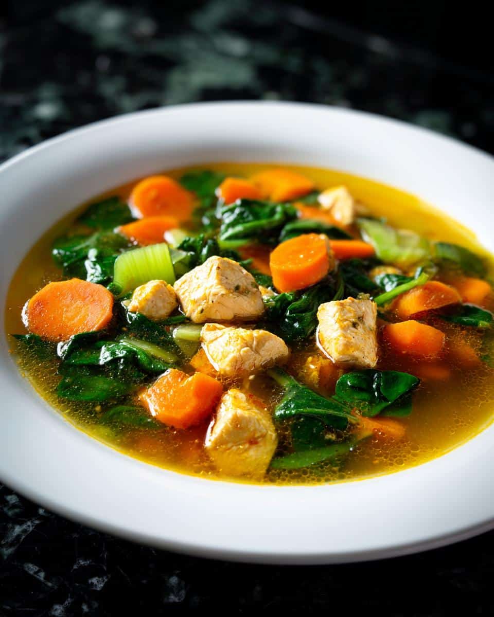 Healthy Healing Chicken Vegetable Soup - detail 3