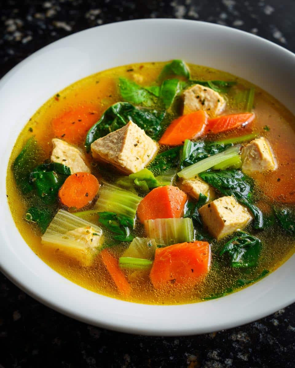 Healthy Healing Chicken Vegetable Soup - detail 4