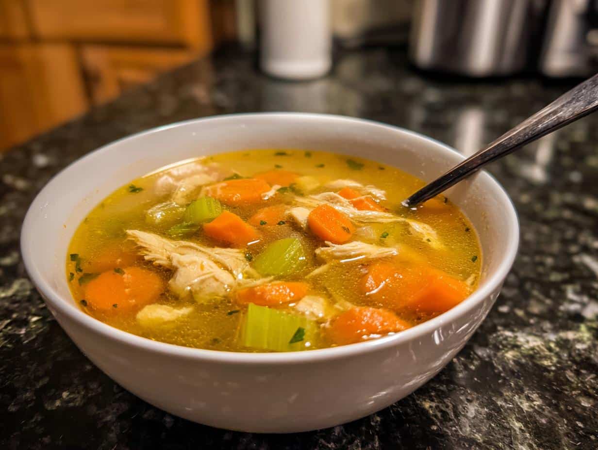 Healthy Low Carb Chicken Soup