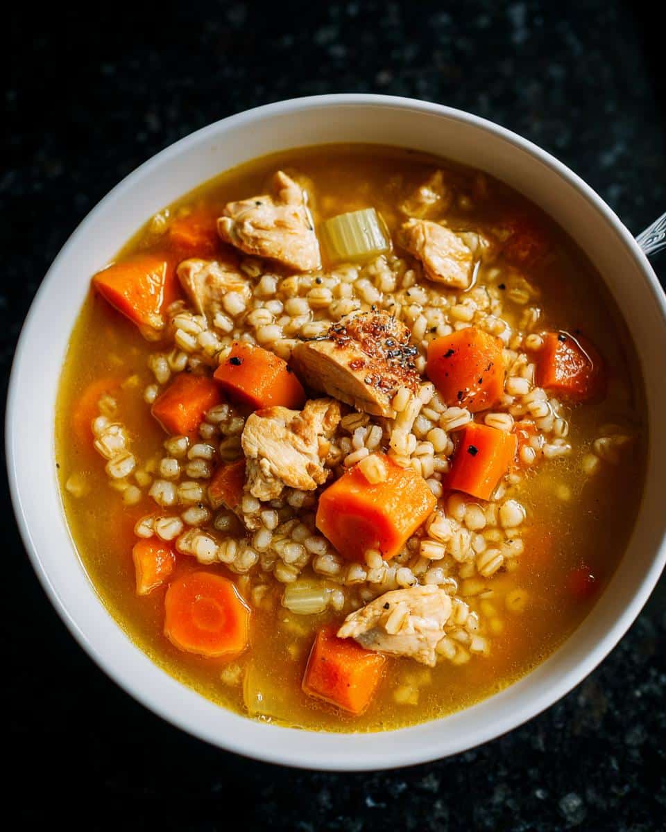Hearty Chicken Barley Soup - detail 4