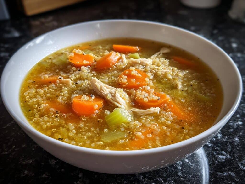 Hearty Chicken Quinoa Soup