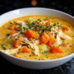 Instant Pot Creamy Chicken Soup