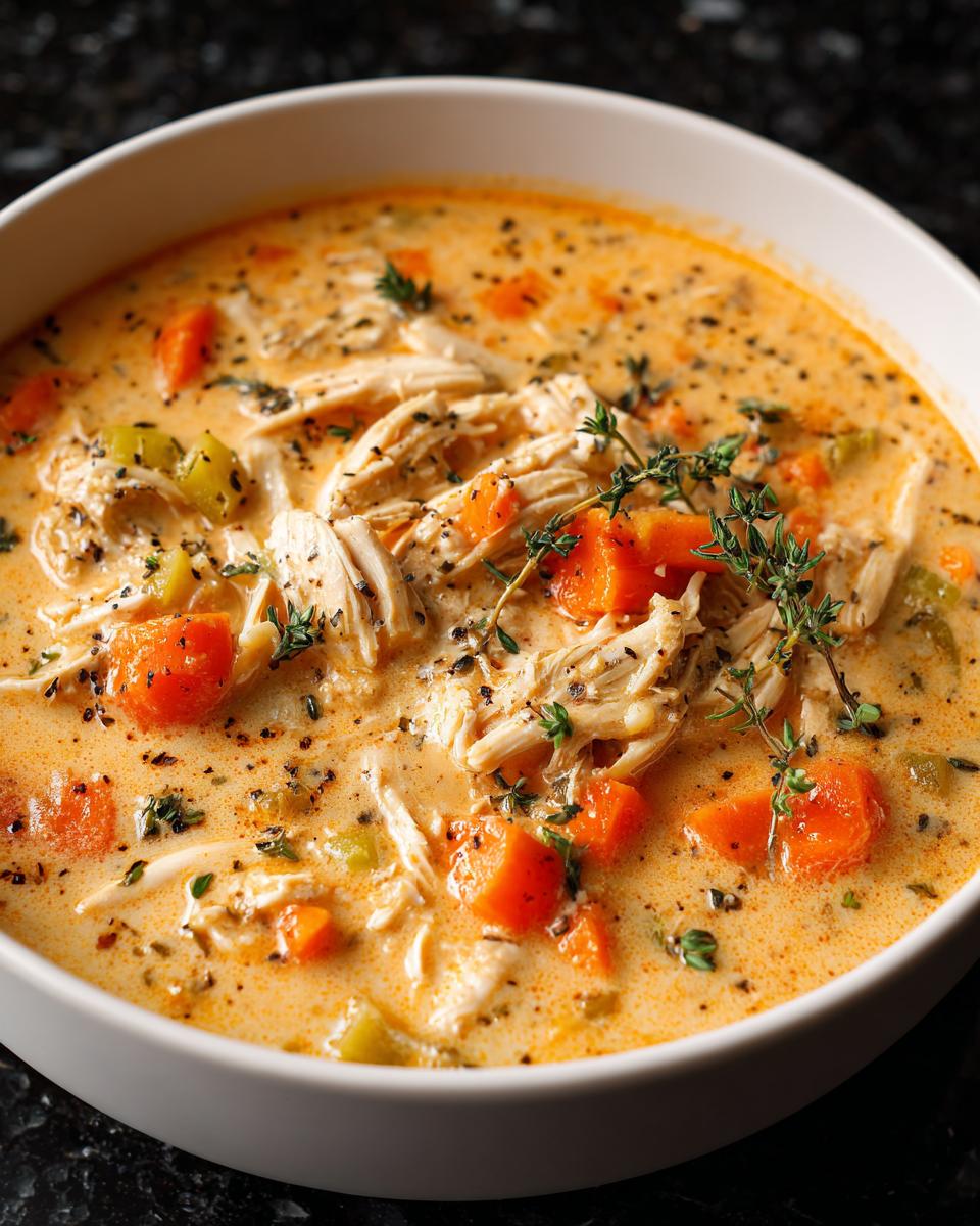 Instant Pot Creamy Chicken Soup - detail 3