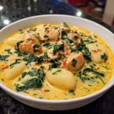 Heavenly Italian Creamy Chicken Gnocchi Soup in 30 Minutes