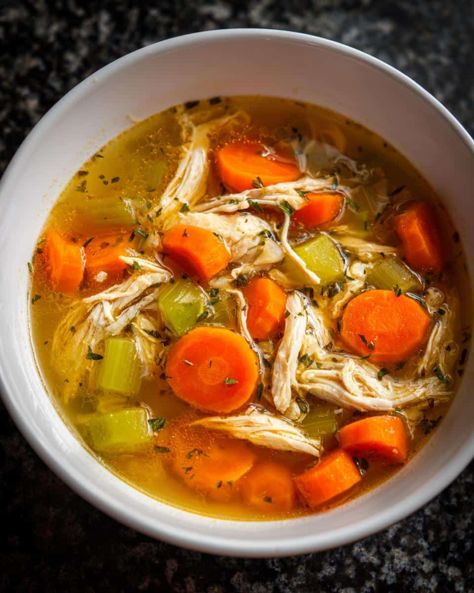 Lemon Herb Comfort Chicken Broth Bowl - detail 1
