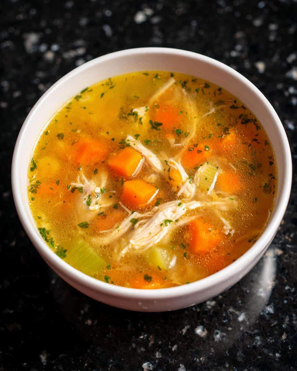 Lemon Herb Comfort Chicken Broth Bowl - detail 2