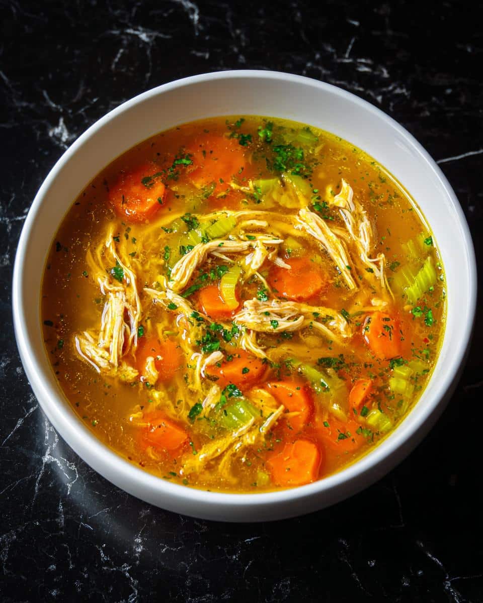 Lemon Herb Comfort Chicken Broth Bowl - detail 4