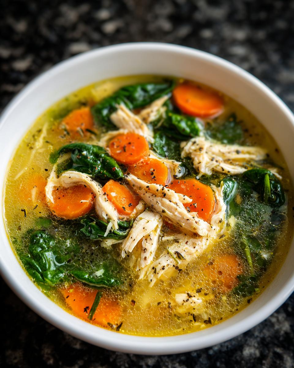 Lemon Rosemary Chicken Soup - detail 4
