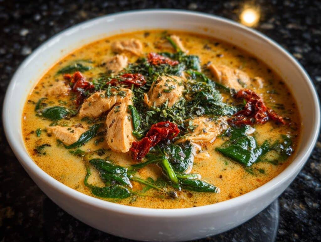 Marry Me Creamy Tuscan Chicken Soup