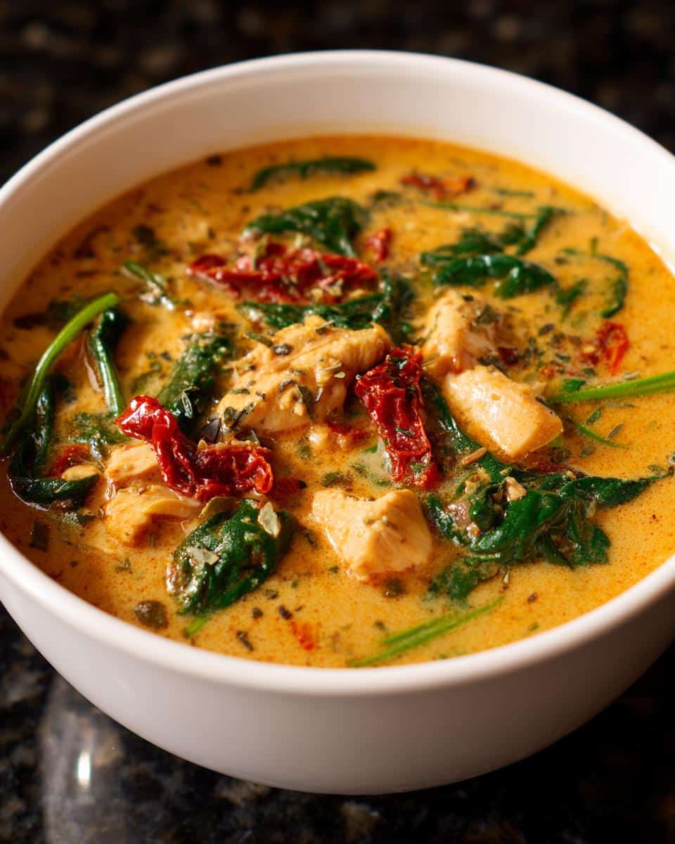 Marry Me Creamy Tuscan Chicken Soup - detail 3