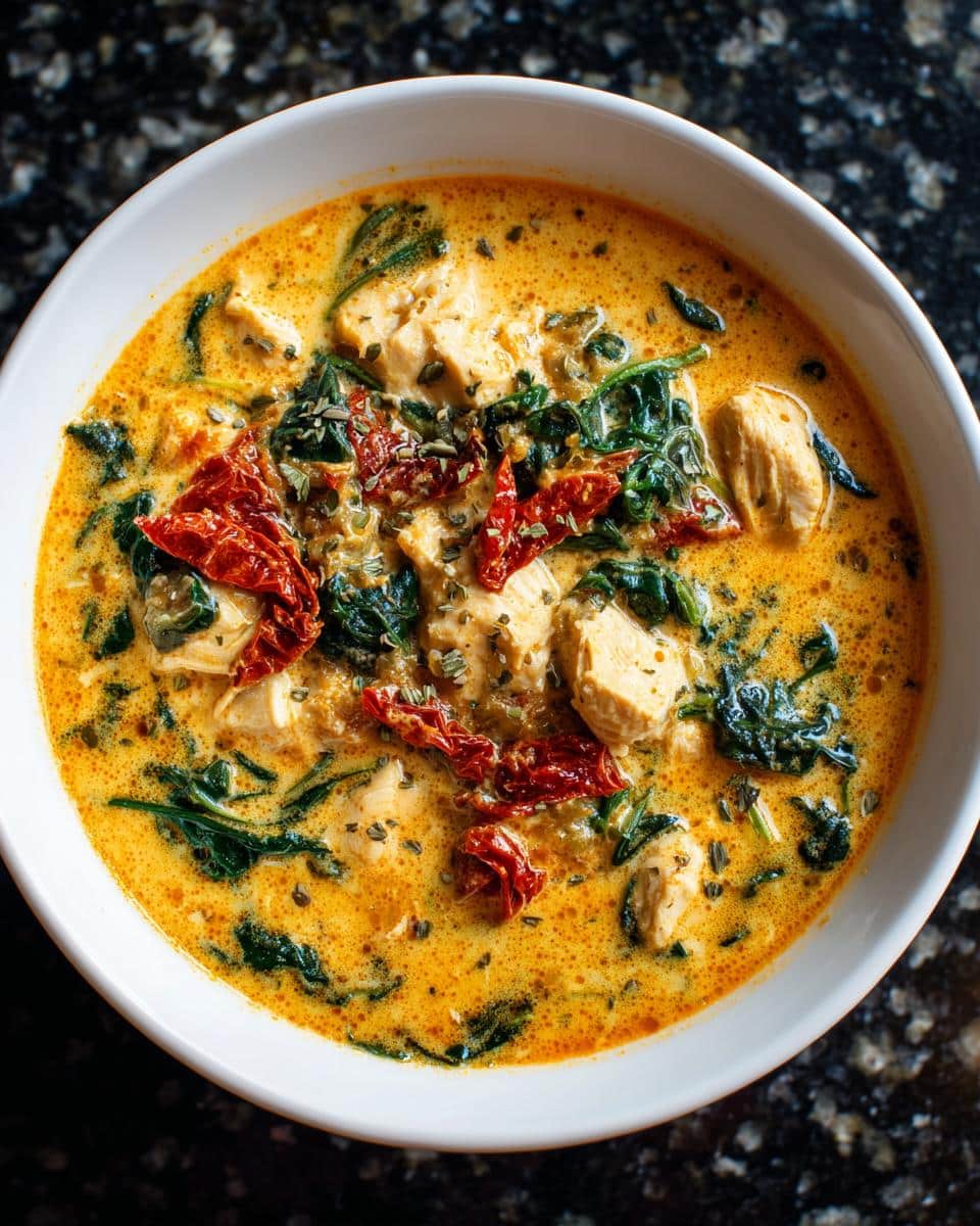 Marry Me Creamy Tuscan Chicken Soup - detail 4