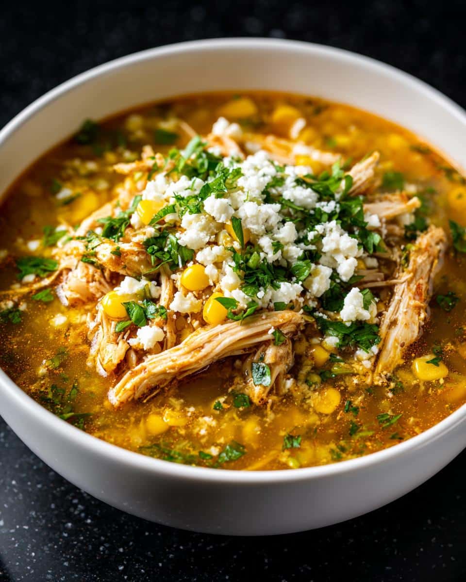 Mexican Street Corn Chicken Soup - detail 2