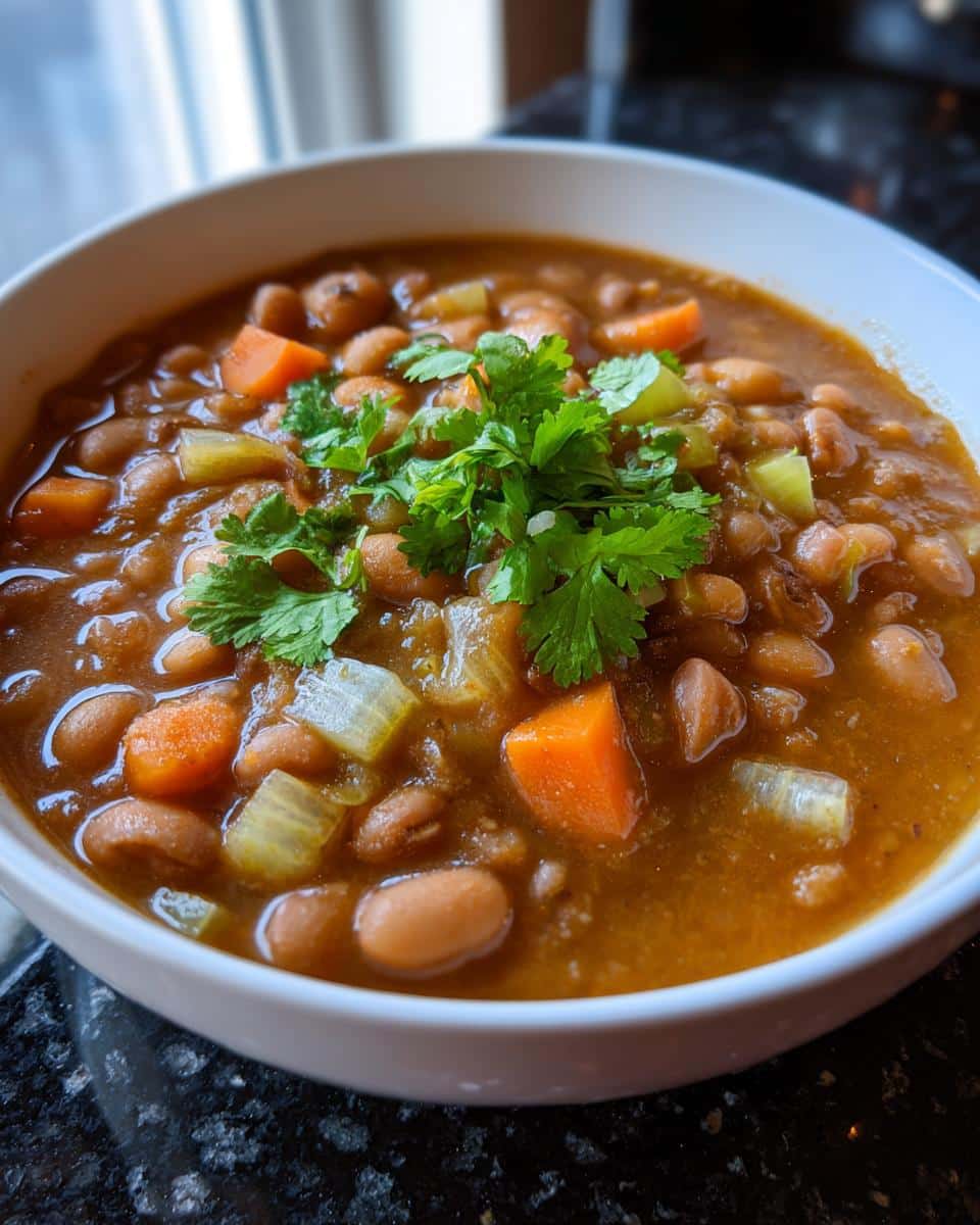 Pinto Bean Soup with Earthy Spices - detail 2