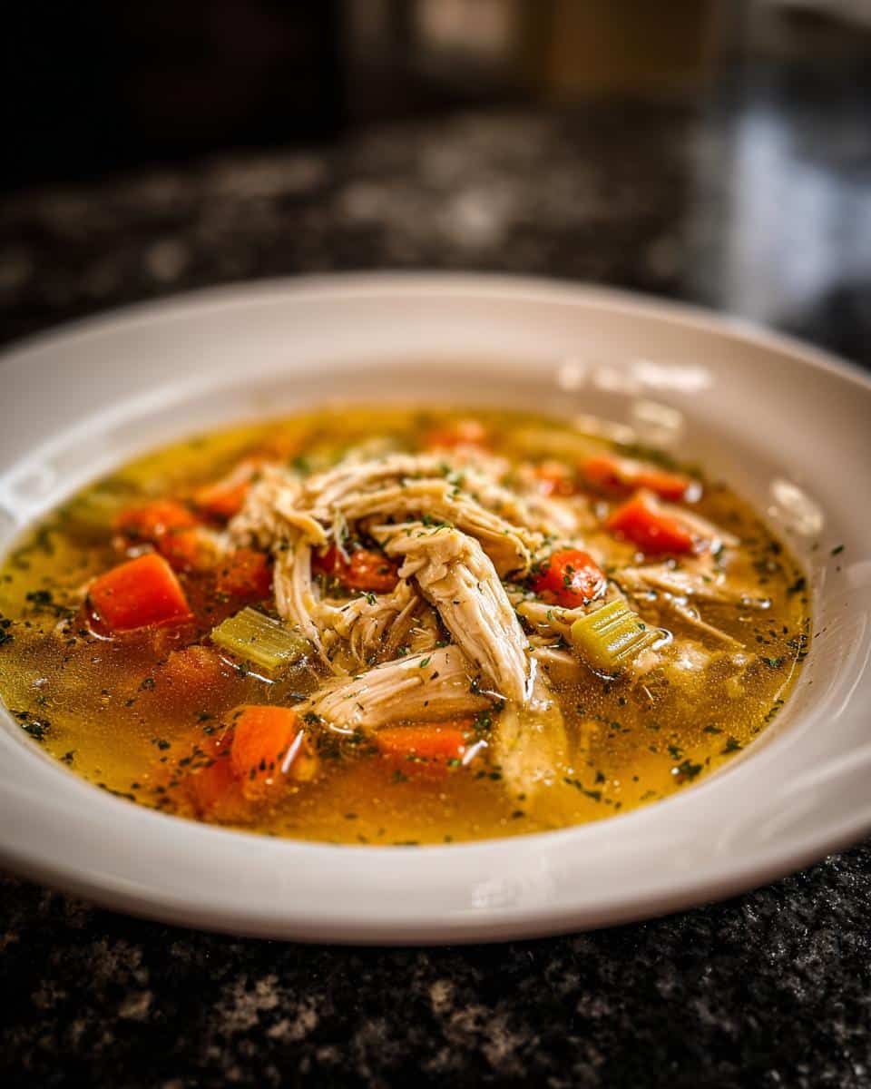 Rustic Farmhouse Chicken Stew Soup - detail 1