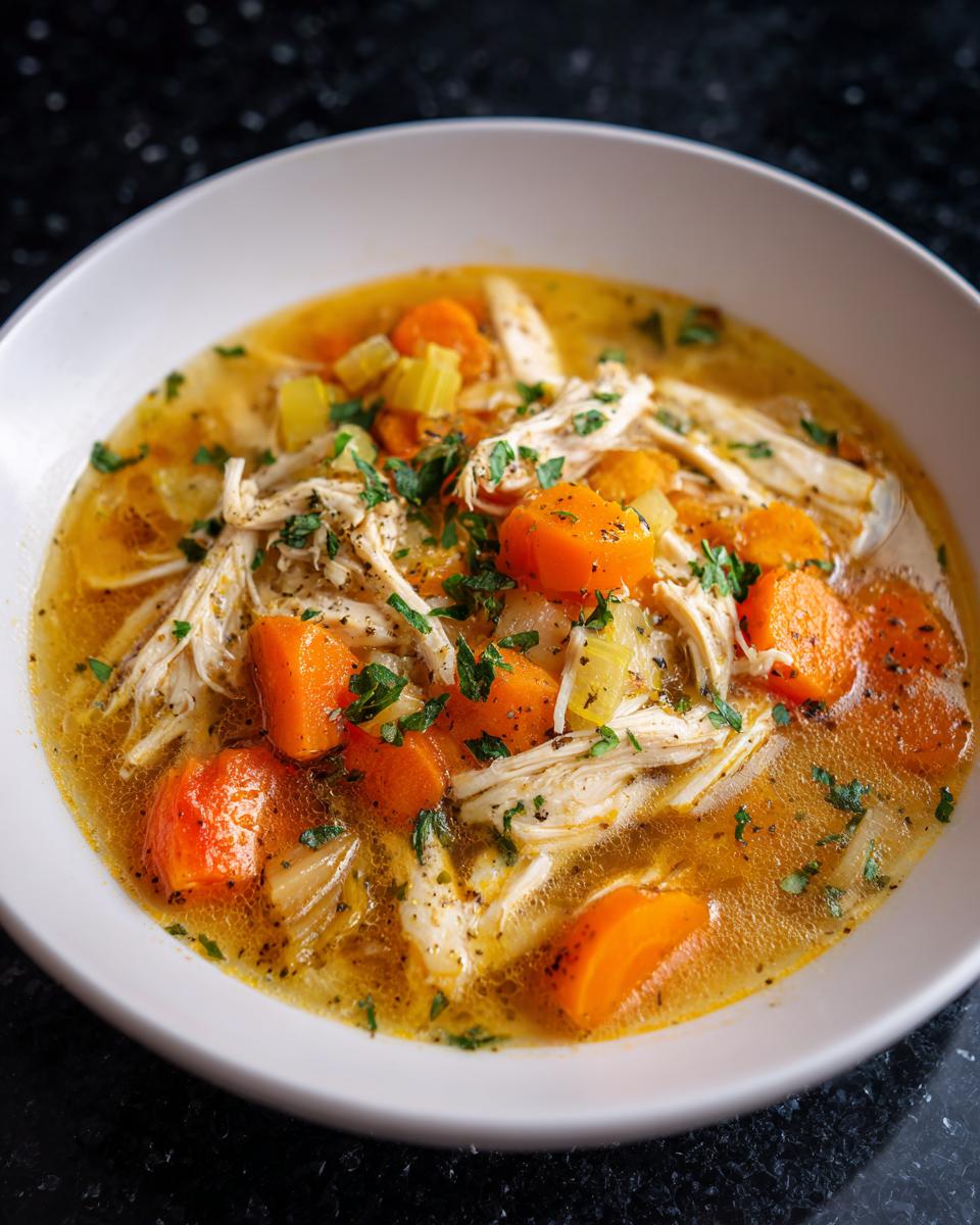 Rustic Farmhouse Chicken Stew Soup - detail 4