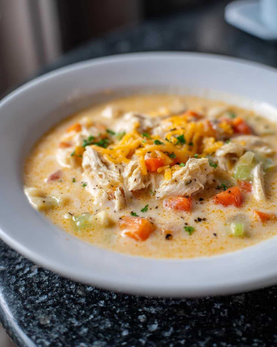 Slow Cooker Creamy Chicken Chowder - detail 1