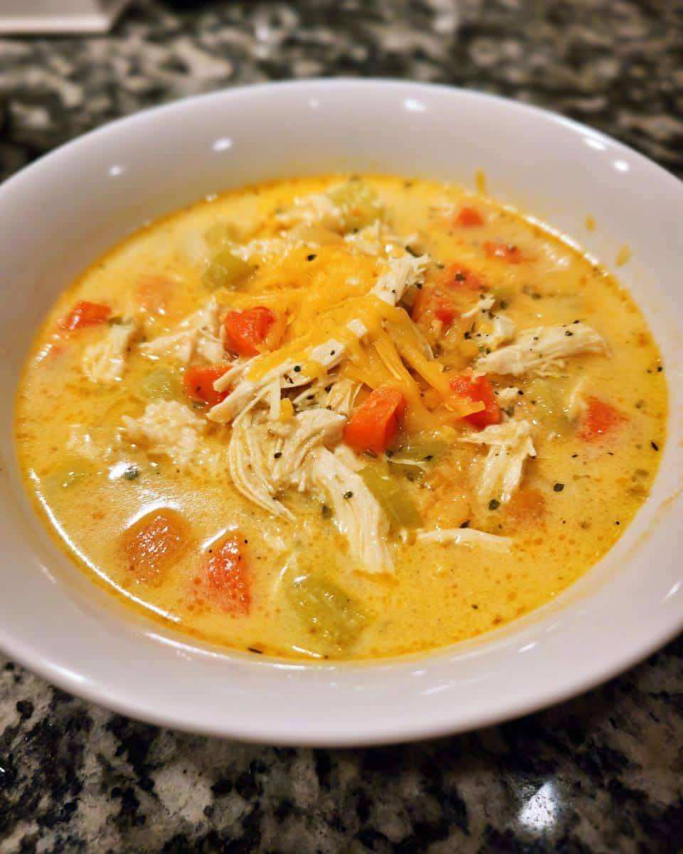 Slow Cooker Creamy Chicken Chowder - detail 2